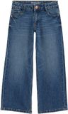 WE Fashion Meisjes wide leg jeans - Dark blue - Maat 146