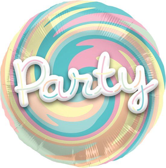 Folat Folieballon 3D Party - 56 cm