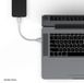 Flexline USB-C naar 8-pins oplaadkabel, wit, 1,5 m