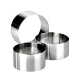 Ibili Clasica Dessertring, taartring, taartring, rond, 12 cm diameter, 6 cm hoog, 1 stuk