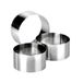 Ibili Clasica Dessertring, taartring, taartring, rond, 12 cm diameter, 6 cm hoog, 1 stuk