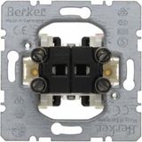 LedLoket Dubbele serieschakelaar - Antraciet - Berker - Inbouw - 230V - 4011334058281