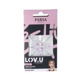 PARSA Beauty LOV.U Pierres pour le visage Transparent & Lilac