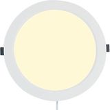 Enzo Varnalux LED panel downlight 12W wit 4000K BASIC Ø175mm - 9000080