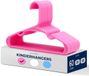 SereneLife_test SereneLife Kinderhangers – 60-delige Set Kunststof Hangers voor Baby-, Peuter- & Newborn- Antislip & Ruimtebesparend - Roze