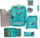 DerDieDas ErgoFlex Light - Cartable Set 5 pièces 800g (Butterfly Garden)