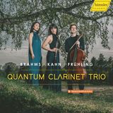 Outhere Quantum Clarinet Trio - Brahms, Kahn & Fruhling: Quantum Clarinet Trio (CD)