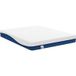 MIXHOME Matelas 160x200cm 2 Personnes, Mousse Mémoire De Forme Infusée Au Thé Vert, Soutien Fermeté Moyenne, Housse Amovible Et Lavable, Confort Durable.