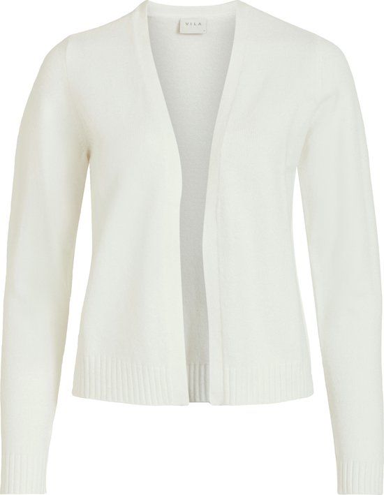 VILA VIRIL SHORT L/S KNIT CARDIGAN-NOOS Dames Vest - Wit - Maat M