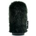 Nimbus Radius 15cm Pare-brise (19/22), Bonnet anti-vent en fourrure noire