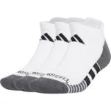 Adidas Performance Korte Sokken Senior (3-pack) Wit/Grijs/Zwart Unisex Polyester Maat 42-47