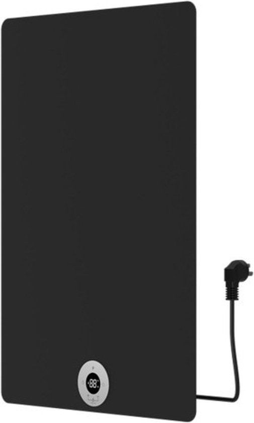 Best Design Elektrische Radiator - 300W - Mat Zwart - 50x70cm