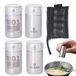 Set de Bouteilles d'Épices Portables pour Camping