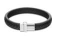 Tommy Hilfiger Jewelry leren herenarmband zwart - 2790375