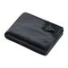 Stof Stanford Antraciet 180 x 220 cm Polyester Fleece Deken