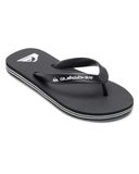 QUIKSILVER Open schoenen 'Molokai Core' zwart / wit