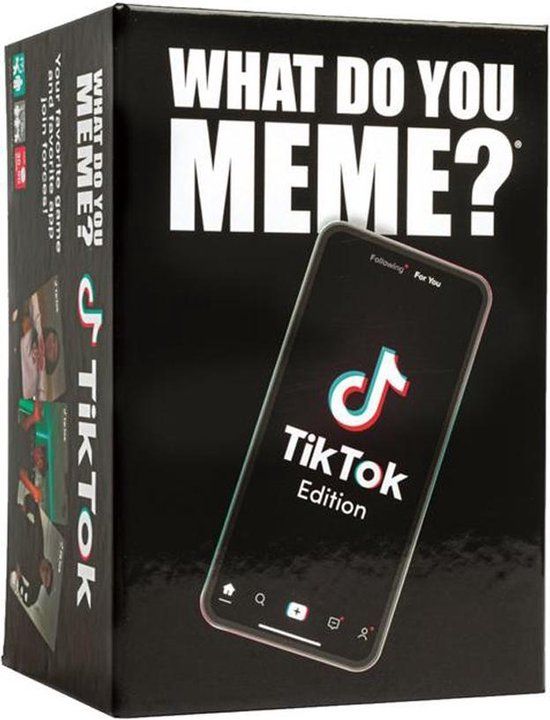 What Do You Meme? - Tiktok Meme Edition - Partyspel - Engels