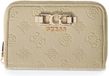 GUESS Anise SLG Zip Around Wallet Sage Logo kaki