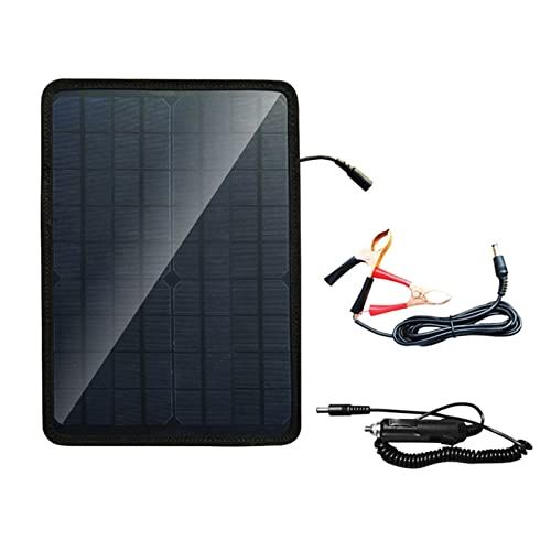 Dokio 100 W (55W x 2 adet) 18V esnek siyah güneş panelleri battaniye katlanabili