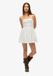 Superdry Minicami-jurk met broderie - Dames - Jurken - Katoen - Wit