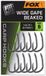 Fox Wide Gape Beaked Karper Haken - Haakmaat 6 - Zwart - Staal - 10 stuks