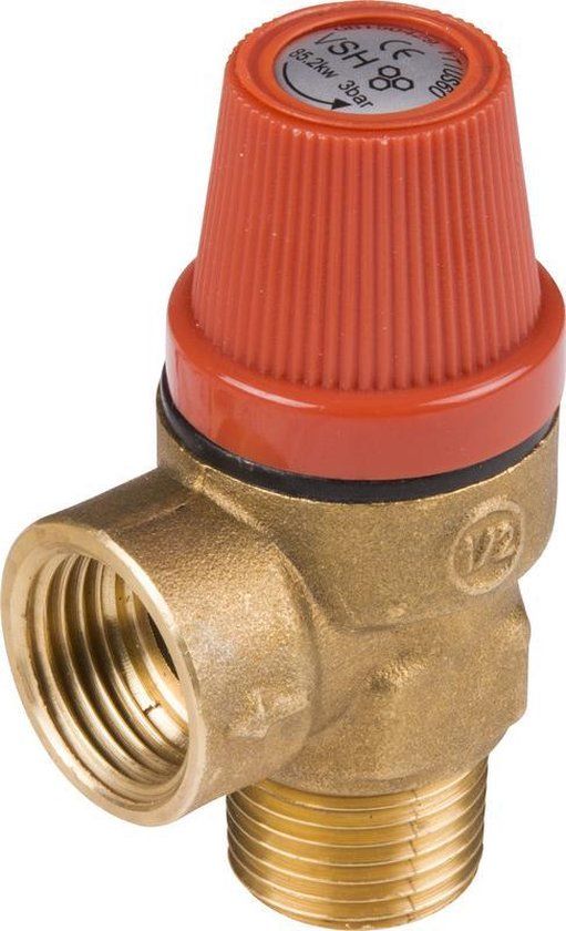 Toolstation VSH Overstortventiel 1/2" buitendraad