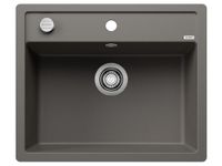 Blanco Dalago 6-F Silgranit spoelbak, 605x500 mm, grijs
