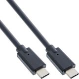 InLine 35707A USB-kabel USB 3.2 Gen 2 (3.1 Gen 2) 0,3 m USB C 20 Gbit/s 100 W Zwart