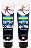 Lucovitaal Voetcrème Kamfer Spiritus - 2 x 75 ml - Voordeelverpakking