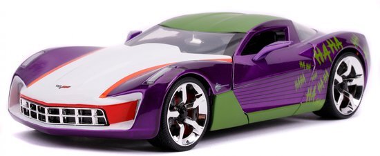 Jada Toys Joker 2009 Chevy Corvette Stingray 1:24