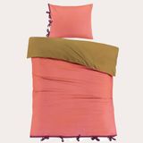 NOUS Living katoenen dekbedovertrek 1-persoons (140x210 cm)
