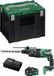 HIKOKI Marteau perforateur DH36DPEB1X (1 x 4,0Ah/8,0Ah batterie + chargeur UC18YSL3 + coffret de transport HSCIV)