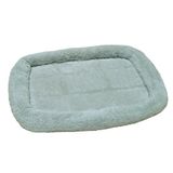 Nobby Bian 61958 mat met rand ovaal Classic lichtgrijs 88 x 68 x 8 cm