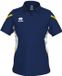 Errea Polo: Carmen Mc Ad Polo - Sportswear - Vrouwen - Blauw - Korte mouw - Polyester - L
