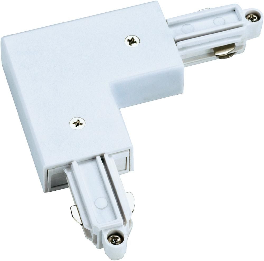 SLV 143061 1-Fase hoekverbinder wit - 4024163092906