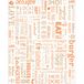 Vetafstotende Parole Vetvrij papier of hamburgervellen oranje 28x34 cm (1000 stuks)