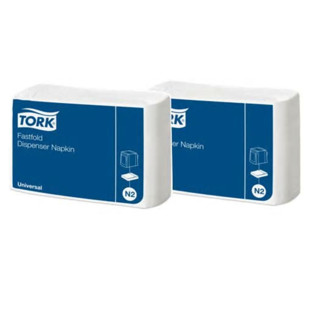 Tork - Navulverpakking dispenserservet - 1-laags fastfold - 600 stuks - Wit