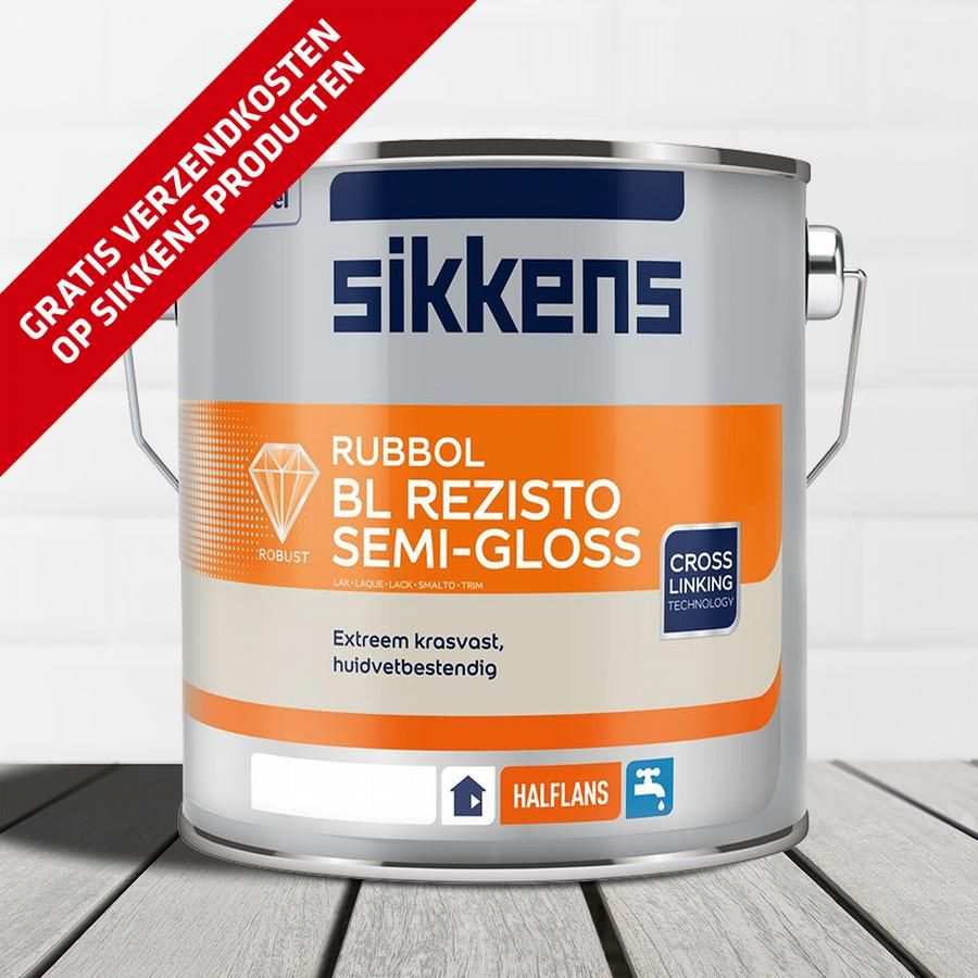 Sikkens BL Rezisto Semi Gloss 1 liter op kleur - 8711115337319
