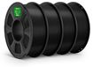 PETG Pro filament, 1,75 mm, noir, 4 kg, 4 bobines