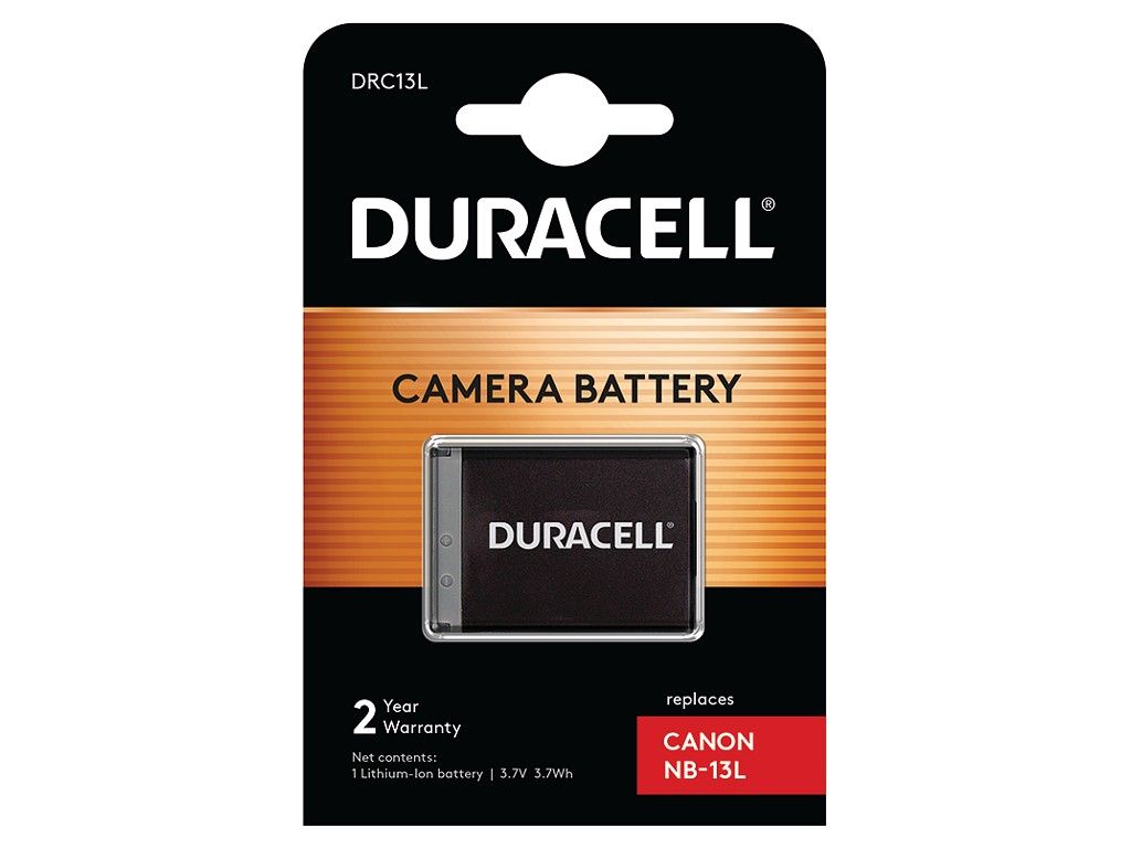 Duracell DRC13L Camera Battery for Canon (NB-13L) - 1010 mAh