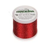 Madeira metallic, 200 m, rood