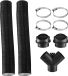 VEVOR Diesel Heater Pipe Warme Lucht Uitlaat Ventilatie Kit met Y-vormige Connector & Luchtkanaalklemmen, Standkachel Luchtkanaal Ventilatie Kit voor 2 kW 5 kW 8 kW Diesel Heaters Zwart