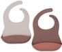 Jollein Slabbetjes Siliconen - 2 Stuks - Blush Shades