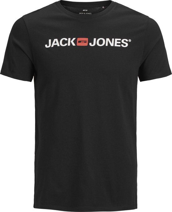 JACK&JONES JJECORP LOGO TEE SS CREW NECK NOOS Men's T-shirt - Black - Size XL