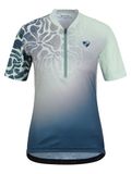 Ziener NELENIA Fietsshirt voor dames, mountainbike, racefiets, ademend, sneldrogend, elastisch, korte mouwen, marineblauw, 34
