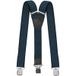 Fabio Farini Hosenträger 4cm Breites Y-Design verstellbar mit extra starken Clipverschluss, Blau