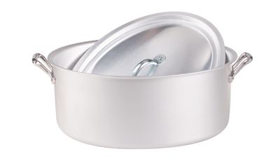 Pentole Agnelli FAMA2630 Soeppan - Aluminium - 13cm - 2 Handvatten