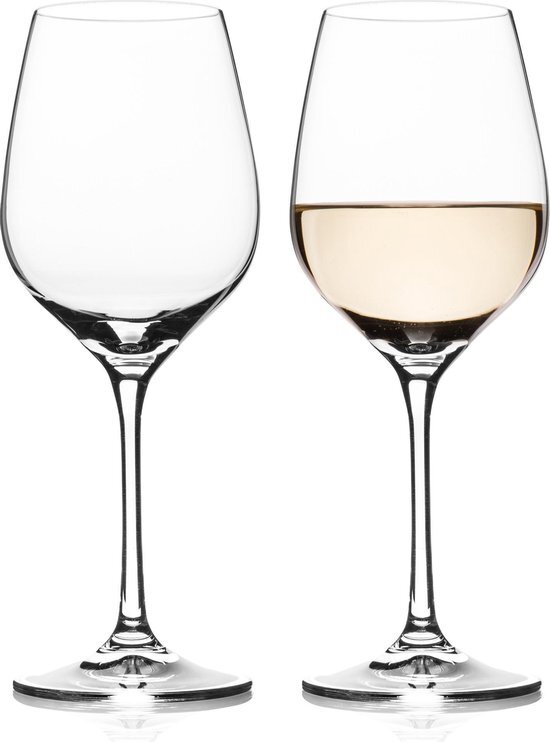 Vacu Vin Wijnglazen Witte Wijn - Set van 2 stuks - 40 cl - Kristalglas