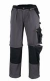 teXXor Canvas 2-in-1 broek Tobago grijs/zwart