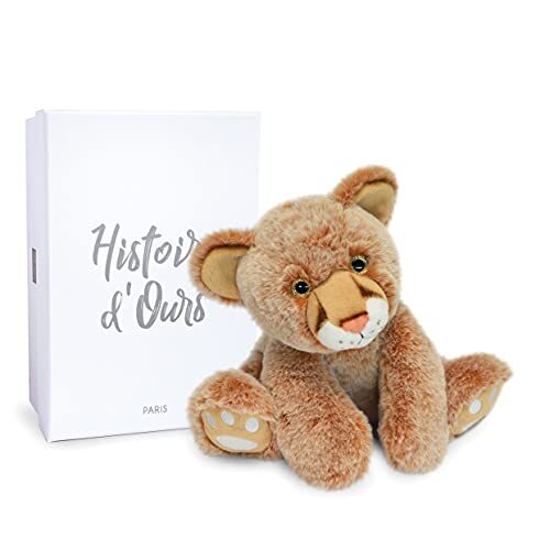 Histoire d'ours Bébé leeuw, 25 cm, HO3057, bruin